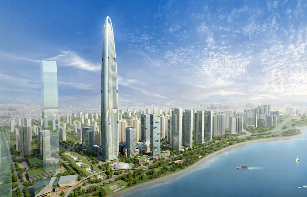 Wuhan Greenland Center in China