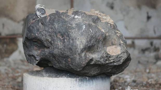 Meteorito sobrevivió a incendio de Museo de Brasil