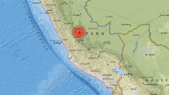 Cuatro heridos por sismos en Perú