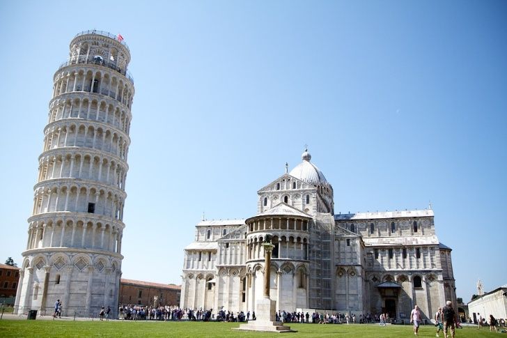 La Torre de Pisa está cada vez menos inclinada