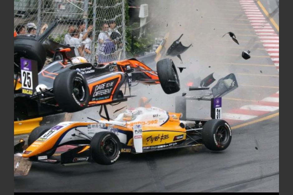 Piloto alemana causa horrible accidente en la Fórmula 3