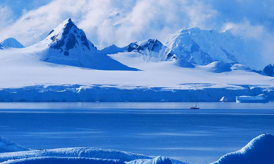 Satélite revela continentes perdidos bajo la Antártida