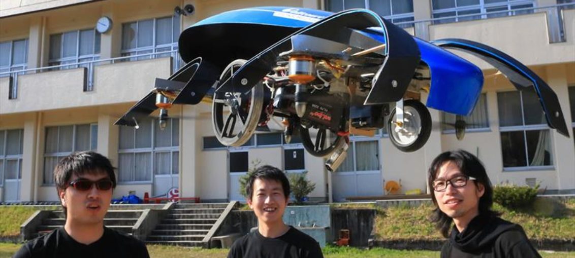 Japón desarrolla proyecto de autos voladores