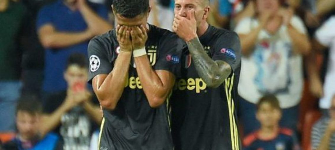 Expulsado Cristiano en su primer partido de Champions League