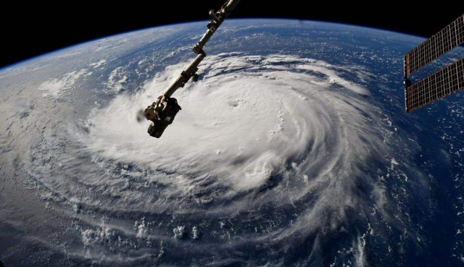 El gran potencial destructivo del huracán Florence