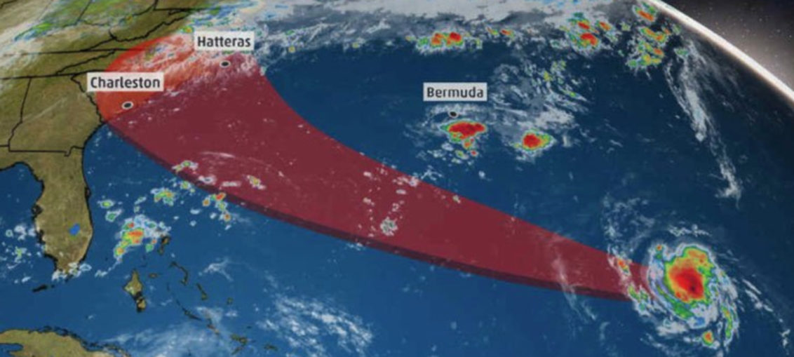 Gran amenaza del huracán Florence para EE.UU.