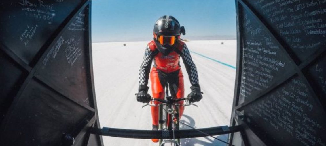 Mueller-Korenek, la ciclista más rápida del mundo