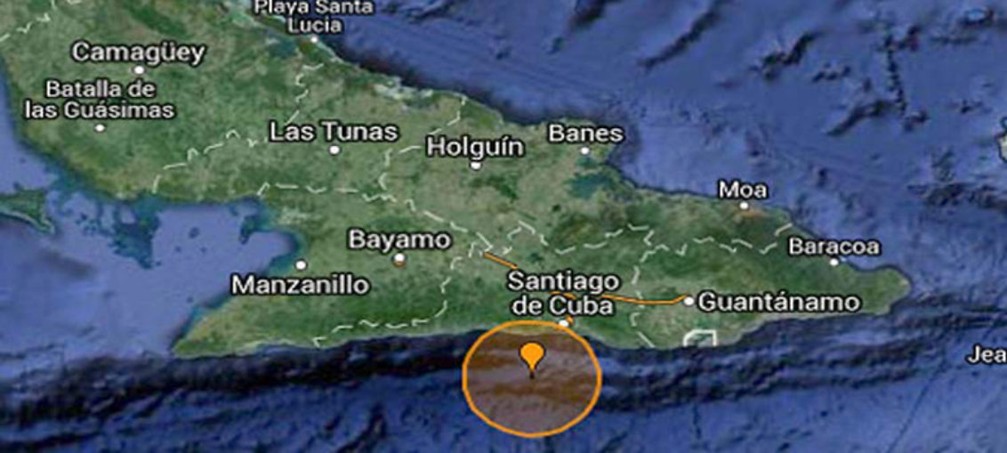 Registran en Santiago de Cuba sismo perceptible 14 del año