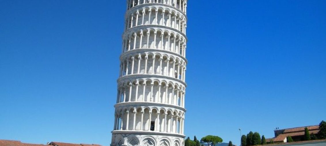 La Torre de Pisa está cada vez menos inclinada