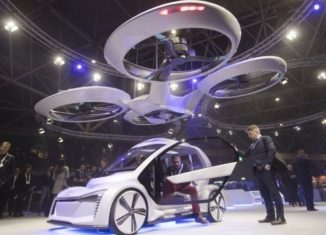 Presentan primer dron que se convierte en automóvil